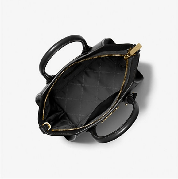 MICHAEL KORS Avril Small Leather Top-Zip Crossbody Satchel bag - Picture 4 of 6